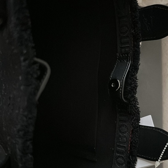 NWT Christian Louboutin Black/Black Small Frangibus Tote Bag and dust bag! - Picture 10 of 16